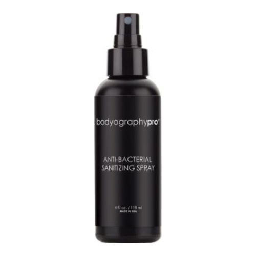 Bodyography Anti-Bacterial Sanitizing Spray on white background