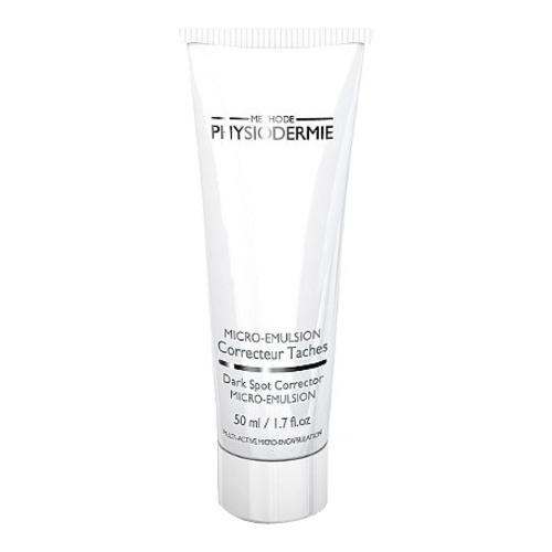 Physiodermie Dark Spot Corrector Micro-Emulsion on white background