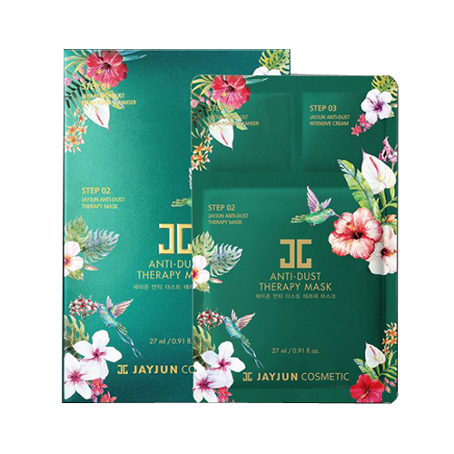 JAYJUN Anti-Dust Therapy Mask (27ml x 10 sheets), 1 set