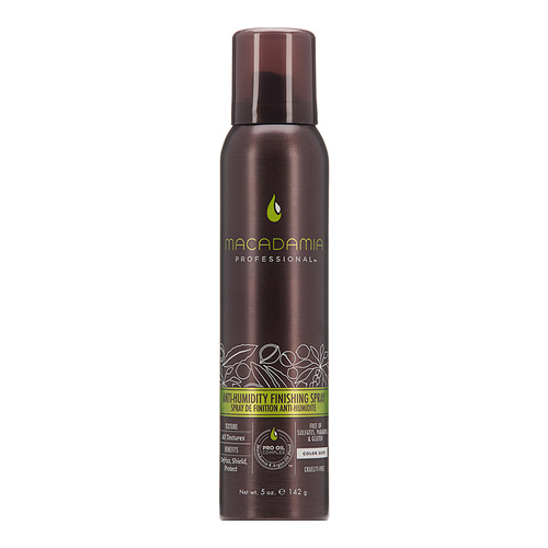 Macadamia Anti-Humidity Finishing Spray on white background