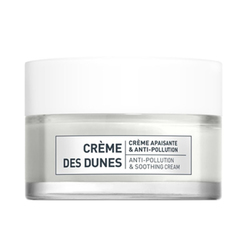 Anti-Pollution and Soothing Cream on white background