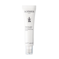 Anti Puffiness Cryo Roll-on on white background