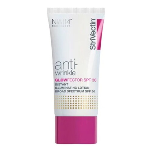 Strivectin Anti Wrinkle Glowfector SPF 30 on white background
