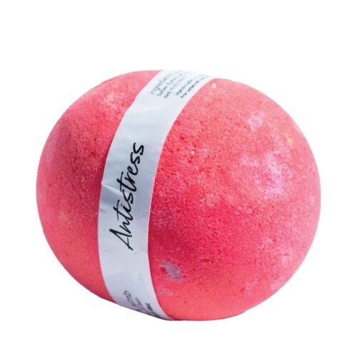 Happy Hippo Antistress Bath Bomb, 155g/5.47 oz Happy Hippo Antistress Bath Bomb on white background