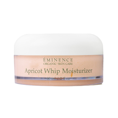 Eminence Organics Apricot Whip Moisturizer on white background