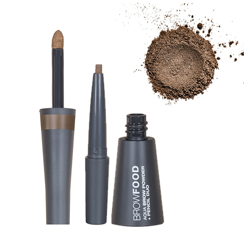 Lashfood Aqua Brow Powder and Pencil Duo - Dark Blonde, 1 piece