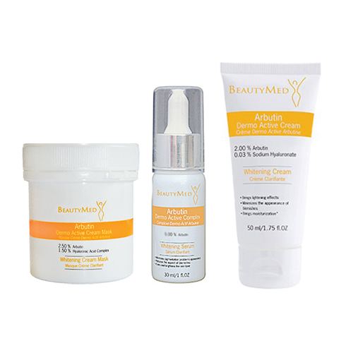 BeautyMed Arbutin Dermo Active Treatment Kit on white background