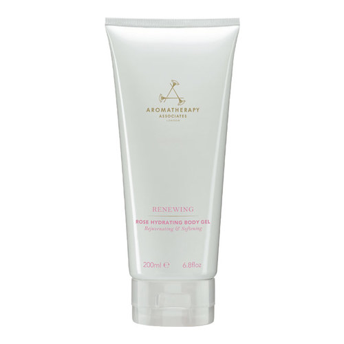 Aromatherapy Associates Renewing Rose Hydrating Body Gel on white background