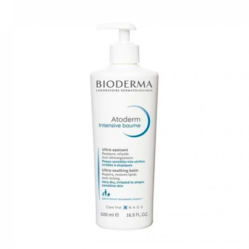 Bioderma Atoderm Intensive Balm on white background