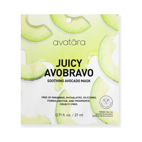 avatara Avobravo Soothing Face Mask on white background