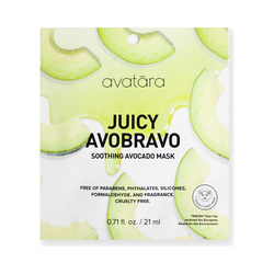 Avobravo Soothing Face Mask on white background