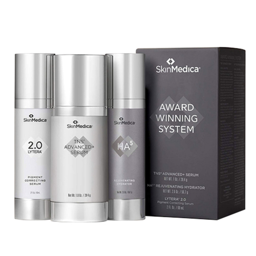 SkinMedica Award Winning System on white background