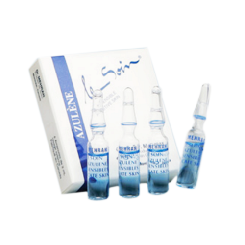 Dr. Mehran Azulene Vial on white background