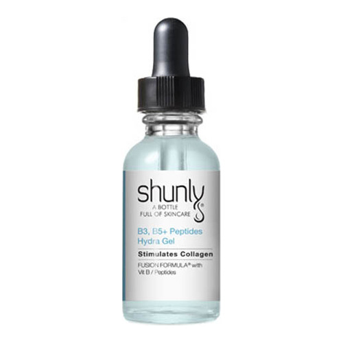 Shunly B3, B5 + Peptides Hydra Gel on white background