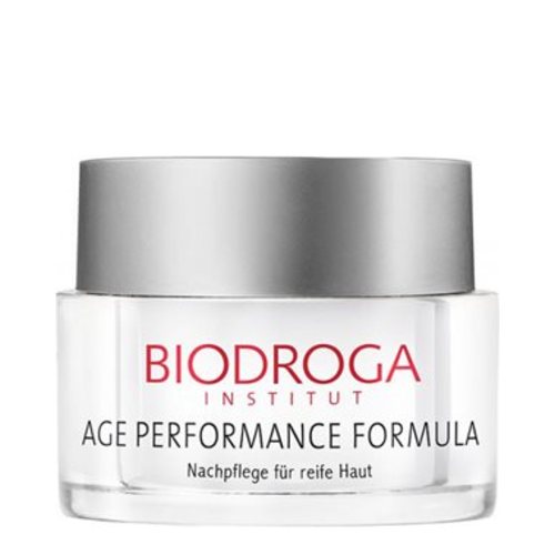 Biodroga Age Performance Formula Night Care for Mature Skin on white background