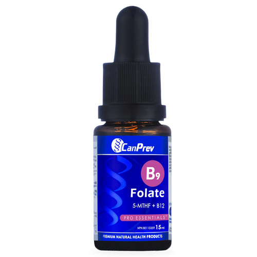 CanPrev B9 Folate 200mcg Drops, 15ml/0.51 fl oz