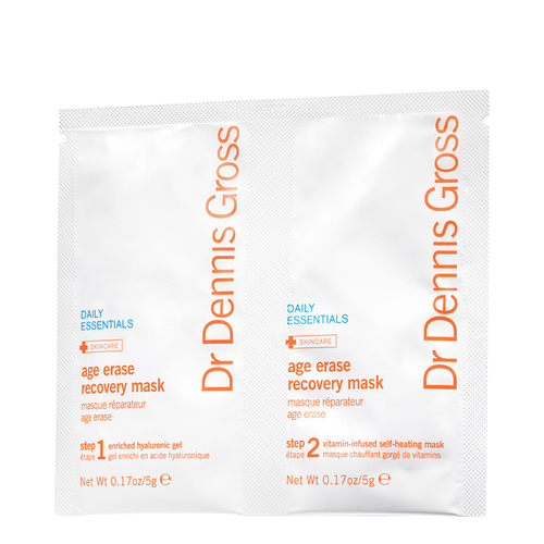 Dr Dennis Gross Age Erase Recovery Mask with Mega 10 Plus | 6 Treatment on white background