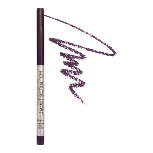 theBalm Mr. White (Now) Pencil Eyeliner - Bill B. Mocha on white background