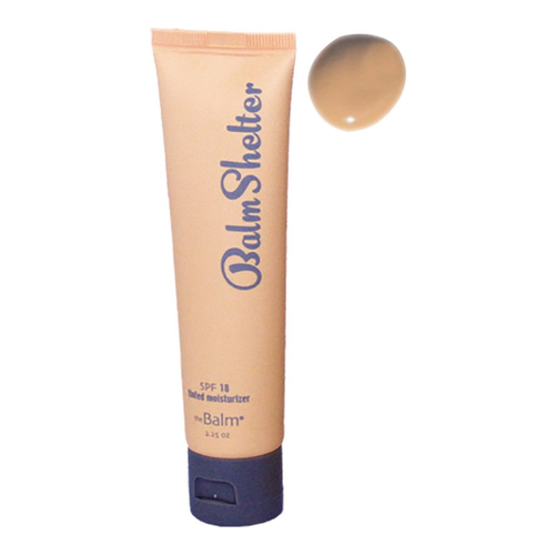 theBalm BalmShelter Tinted Moisturizer SPF 18 - After Dark on white background