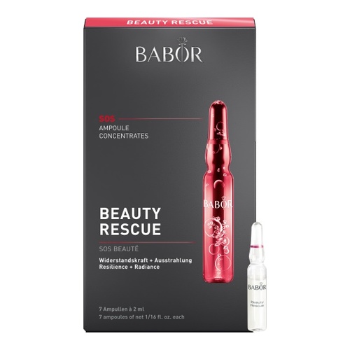 Babor Ampoule Concentrates SOS Beauty Rescue on white background