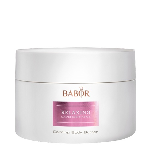 Babor Relaxing Lavender Mint - Calming Body Butter on white background
