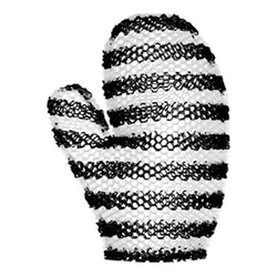 Stimulite Bath Mitt - All Black