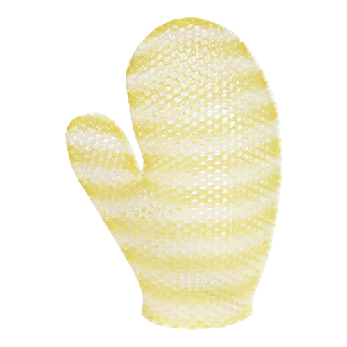 Supracor Stimulite Bath Mitt - Gold and White, 1 piece