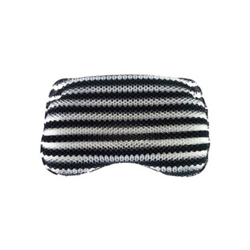 Supracor Stimulite Bath Pillow Striped - Black on white background