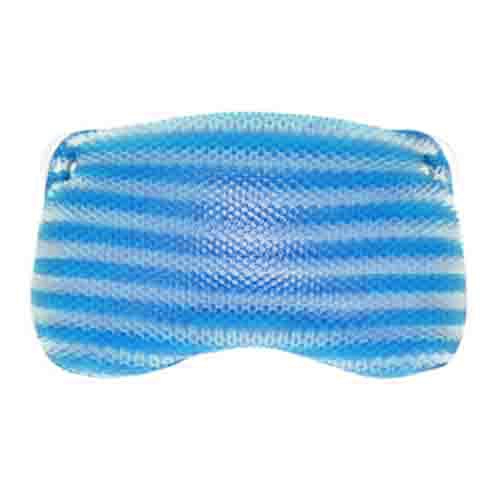 Supracor Stimulite Bath Pillow Striped - Black on white background