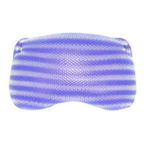 Supracor Stimulite Bath Pillow Striped - Black on white background