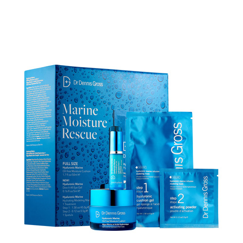 Dr Dennis Gross Marine Moisture Rescue Kit, 1 set Dr Dennis Gross Marine Moisture Rescue Kit on white background