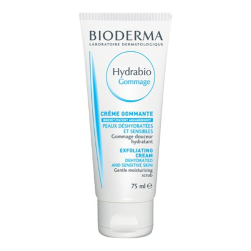 Bioderma Hydrabio Exfoliating Cream on white background