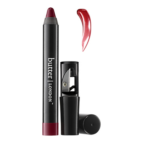 butter LONDON Bloody Brilliant Lip Crayon - Ruby Murray, 2.8ml/0.1 fl oz