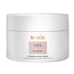Spa Shaping Vitamin ACE Body Cream on white background