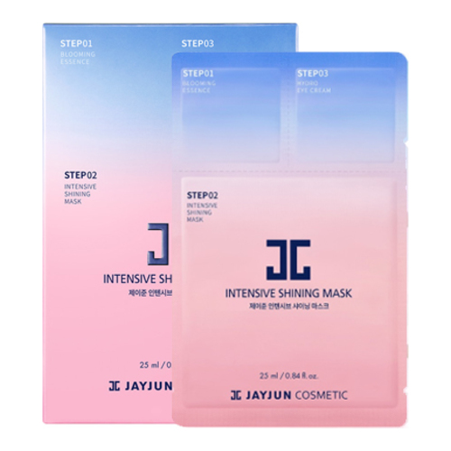 JAYJUN Intensive Shining Mask (25ml x 10 sheets), 1 set