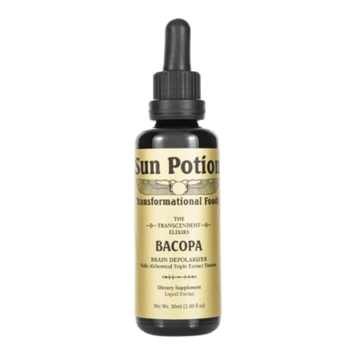 Sun Potion Bacopa Transcendent Elixir on white background