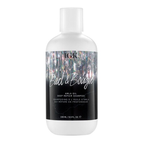 IGK Hair Bad and Bougie Deep Repair Shampoo on white background