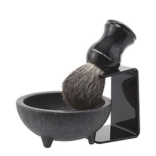 Rhonda Allison Badger Hair Shaving Brush on white background
