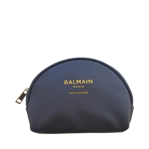 BALMAIN Paris Hair Couture Balmain Limited Edition Cosmetic Bag, 1 piece Naturally Yours Balmain Limited Edition Cosmetic Bag on white background
