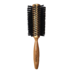 Bamboo Round Brush on white background