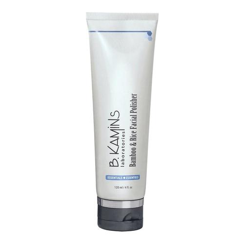 B Kamins Bamboo and Rice Facial Polisher on white background