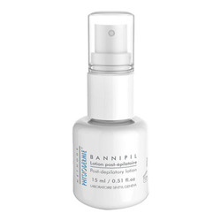 Bannipil Post-Dipilatory Lotion on white background