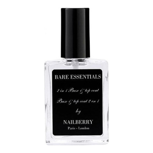 Nailberry  Bare Essentials - 2 in 1 Oxygenated Base and Top Coat on white background
