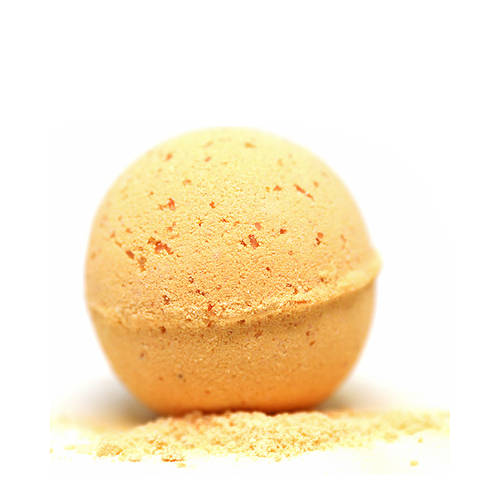 Hemp Heal Bath Bomb - Apple Pie on white background