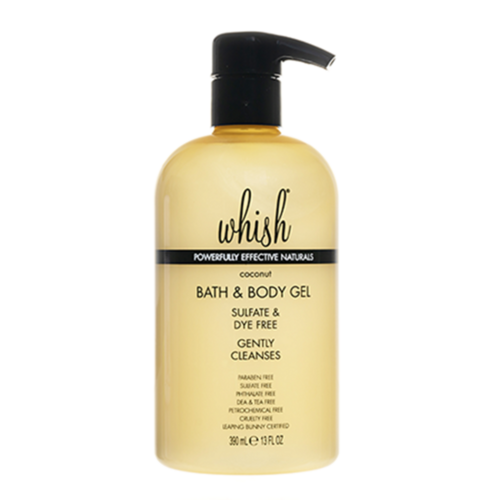 Whish Bath and Body Gel - Almond on white background