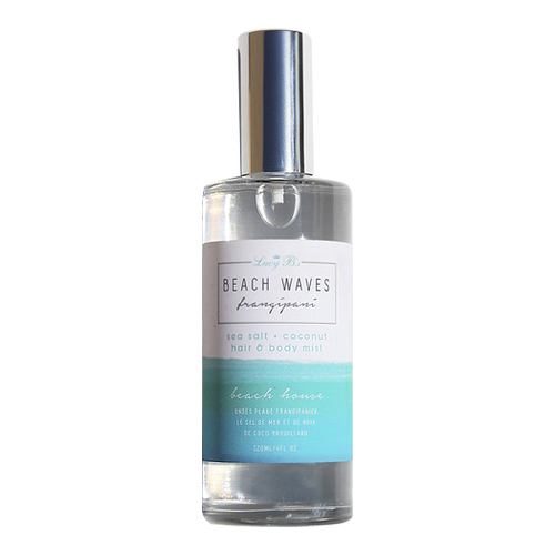 Lucy B Beach Waves - Frangipani Salt Mist, 120ml/4.1 fl oz Lucy B Beach Waves - Frangipani Salt Mist on white background
