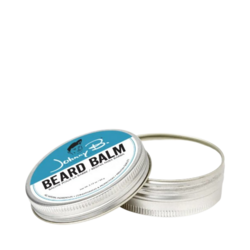 Beard Balm Jar on white background