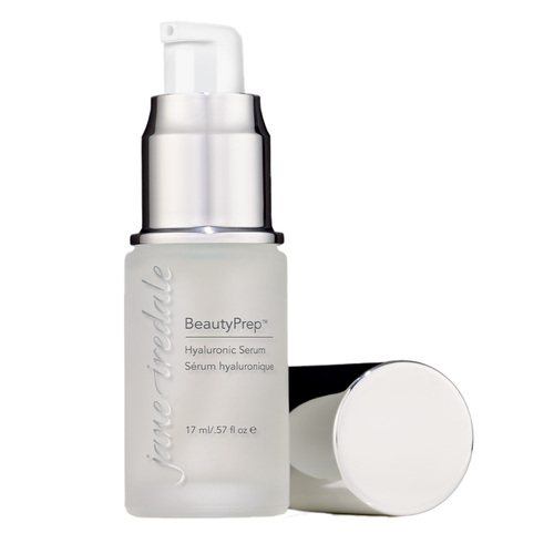 jane iredale BeautyPrep Hyaluronic Serum on white background