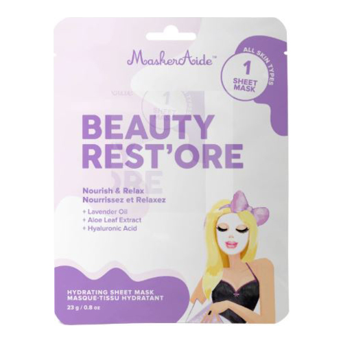 MaskerAide Beauty Restore Facial Sheet Mask, 1 sheet