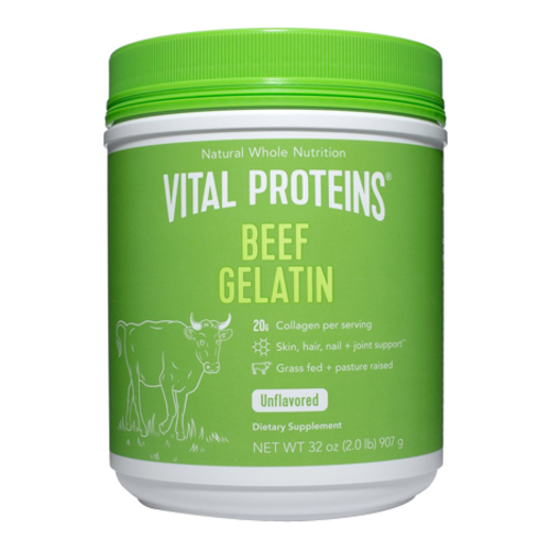 Vital Proteins Beef Gelatin on white background